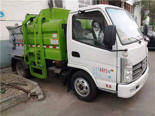 凱馬國六藍牌餐廚垃圾車，整車已做好，環(huán)保，3c齊全，上牌不超重