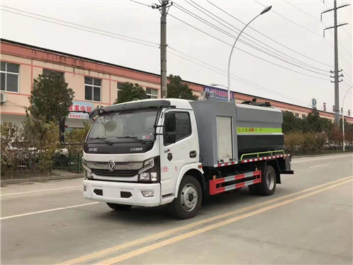 國(guó)六東風(fēng)凱普特9方清洗吸污車，兩用車