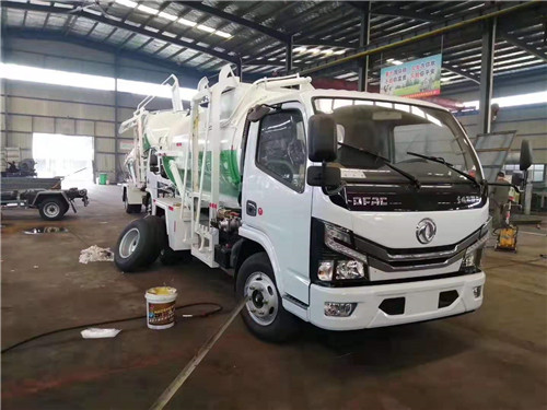 國六東風多利卡D6餐廚垃圾車圖片參數(shù)介紹