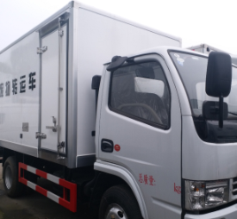 東風(fēng)多利卡藍牌3.9米醫(yī)療廢物轉(zhuǎn)運車廠家直銷，價格優(yōu)惠