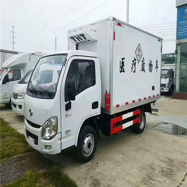 上汽躍進(jìn)藍(lán)牌3.26米藍(lán)牌國(guó)六醫(yī)療廢物轉(zhuǎn)運(yùn)車主要運(yùn)輸感染性物質(zhì),臨床診斷樣品B類生物物質(zhì),醫(yī)院診所廢棄物,類項(xiàng)號(hào):6.2