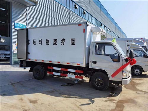 江鈴順達(dá)醫(yī)療廢物運輸車紫外線燈消毒裝置，噴霧消毒裝置