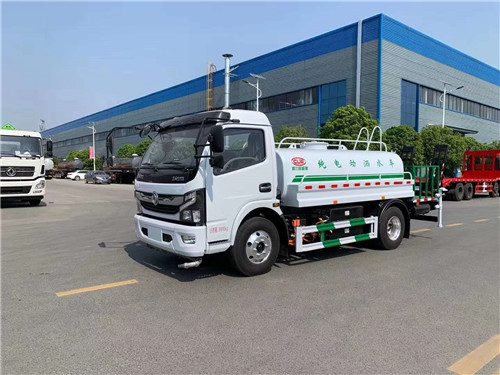 純電動(dòng)新能源灑水車，霧炮車，多功能抑塵車圖片展示