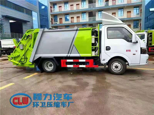 C證能駕駛室，國(guó)六東風(fēng)途逸3-4方壓縮垃圾車（柴油）推薦