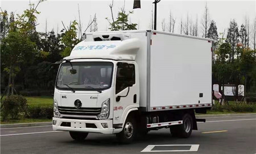陜汽輕卡徳龍K3000國六130馬力冷藏車，藍牌不超重，現(xiàn)車多多，歡迎訂購