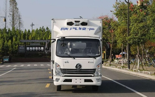 陜汽輕卡手動擋藍牌冷藏車廠家直銷，價格優(yōu)惠
