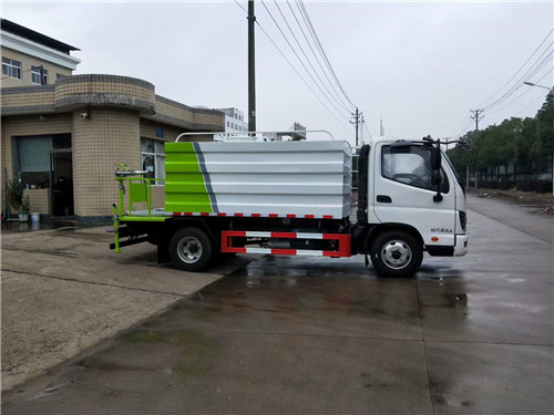 福田領(lǐng)航國六藍牌抑塵車5-7立方C證可開，成本投入低，回本快