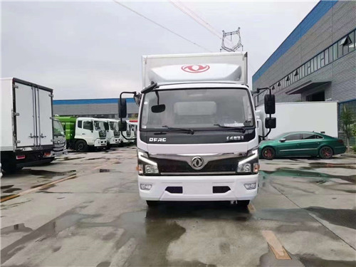 國六東風福瑞卡4.1米藍牌冷藏車，一款最便宜的冷藏車