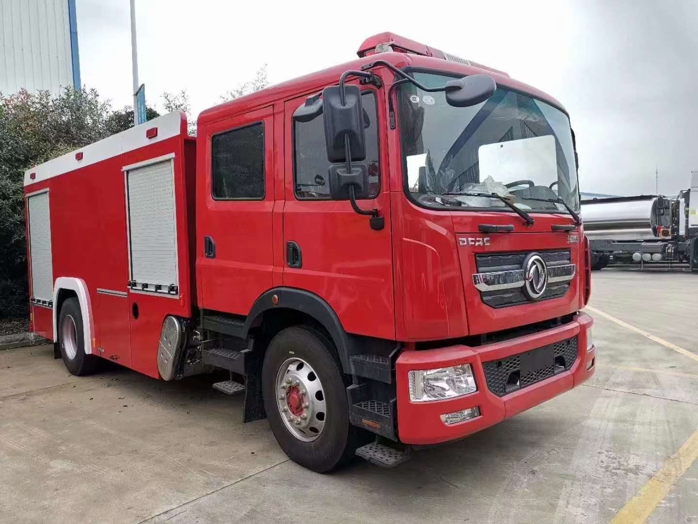 程力威牌（國六）東風(fēng)D9六噸水罐、泡沫消防車