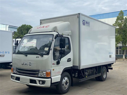國(guó)六江淮康玲H5藍(lán)牌冷藏車廠家直銷，價(jià)格優(yōu)惠