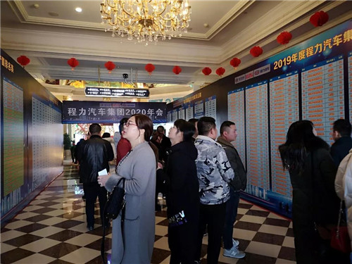 在程力公司銷售100強龍虎榜單中，這對搭檔名列前茅進入前三甲，幸福感自豪感洋溢在臉上，情不自禁。請程力家人們，記住這美好的時刻。 2019年，程力新廠三期工程項目建設(shè)如火如荼。A8、A9車間投入使用，公司投資3000多萬元，與武漢理工大學(xué)聯(lián)合設(shè)計開發(fā)開平、制罐、灑水車生產(chǎn)線，引用智能化制造技術(shù)，設(shè)計方案現(xiàn)已完成，智能化制造設(shè)備將陸續(xù)到位。程力自主品牌商用車相繼下線投放市場，受到廣大用戶青睞。商用車完成產(chǎn)值1.76億元、新能源汽車創(chuàng)產(chǎn)值8651萬元。