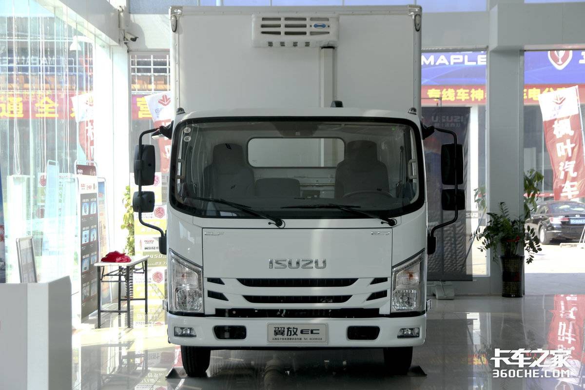 圓你4JJ1配藍(lán)牌的夢(mèng) 圖解翼放EC7冷藏車