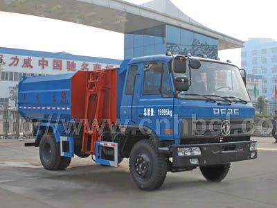 9噸國(guó)四東風(fēng)153掛桶式垃圾車(chē)