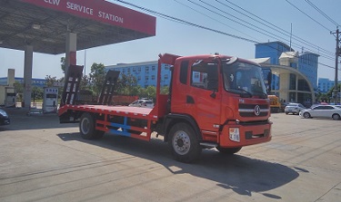 國(guó)五陜汽軒德平板運(yùn)輸車(chē)