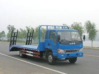 江淮威鈴勾機(jī)平板運(yùn)輸車(chē)